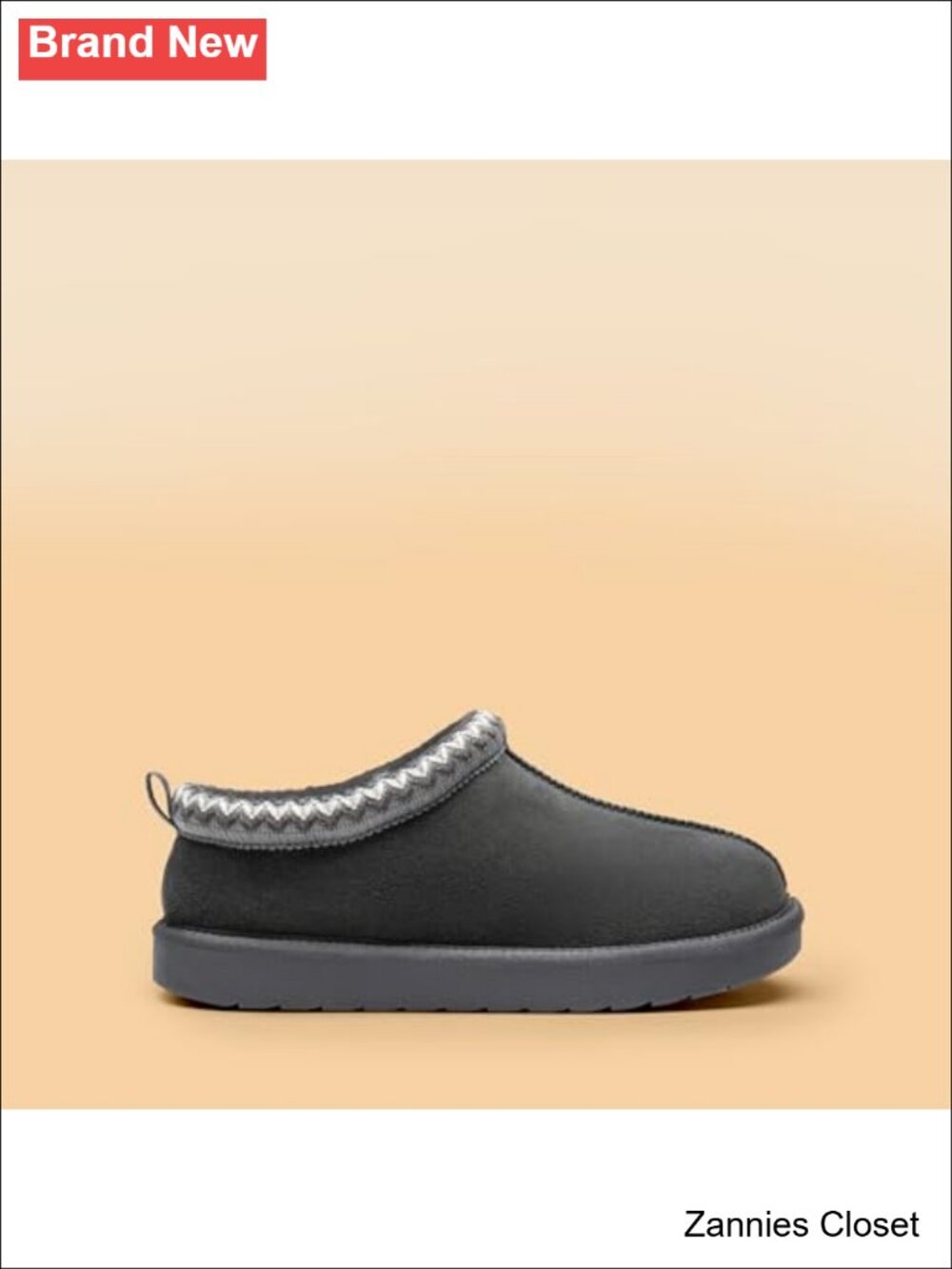 ✨ DREAM PAIRS Women's Fuzzy Cozy Suede Slippers Slip-On Indoor Outdoor - Picture 3 of 6